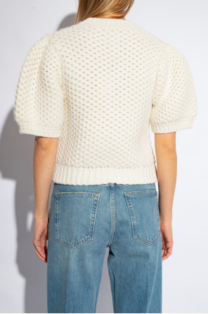 Anine Bing ‘Brittany’ sweater with short sleeves
