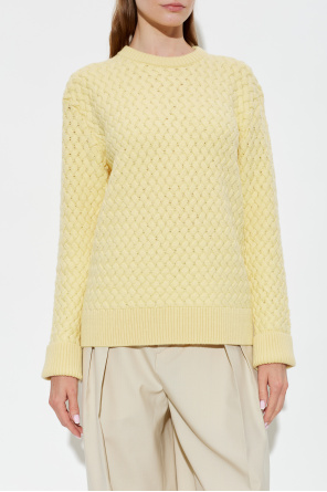 Bottega Veneta Camisola de lã com decote redondo