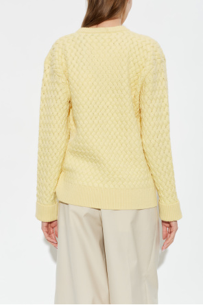 Bottega Veneta Camisola de lã com decote redondo