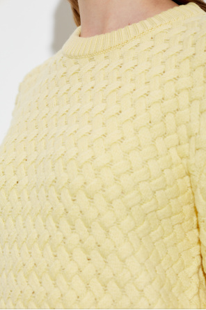 Bottega Veneta Camisola de lã com decote redondo
