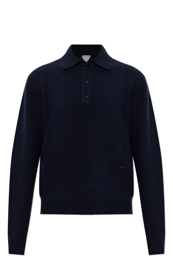 Wool Polo Shirt od Bottega Veneta