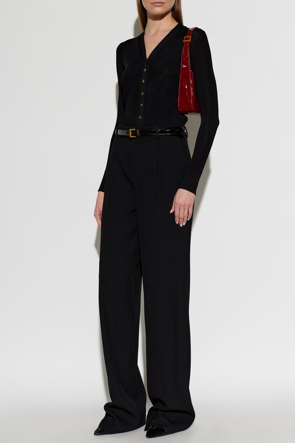 Saint Laurent Ribbed cardigan