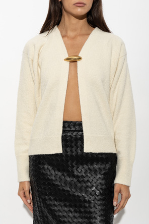 Bottega Veneta Cardigan with Pin