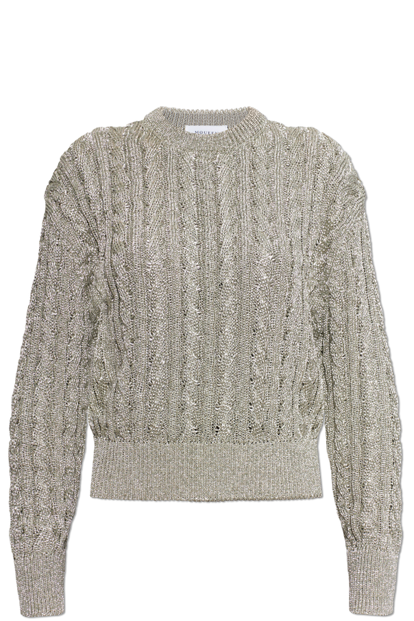 Sweater with lurex thread od Alexander McQueen