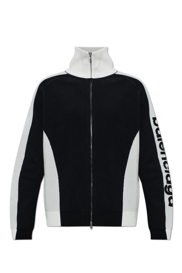 Balenciaga Logo cardigan