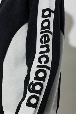 Balenciaga Logo cardigan