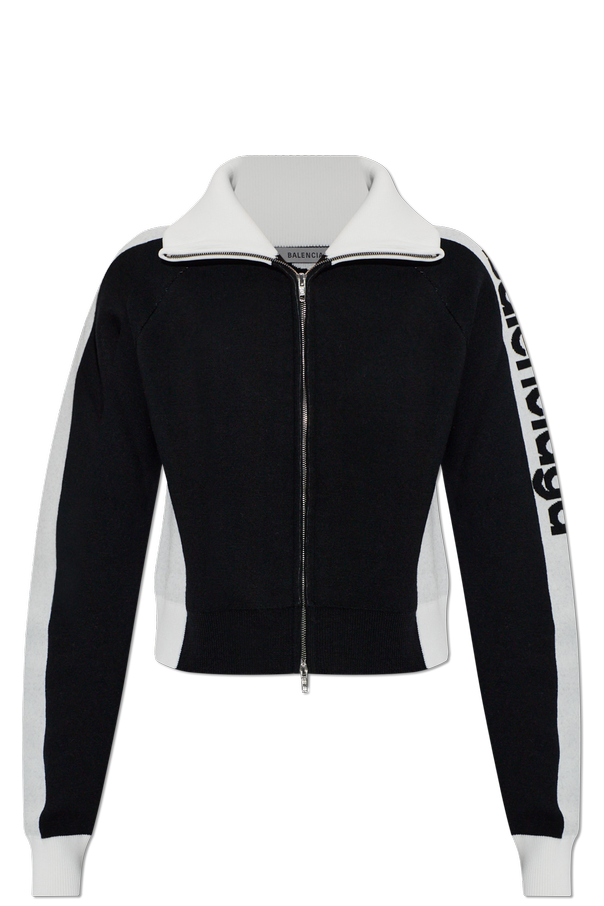 Logo cardigan od Balenciaga