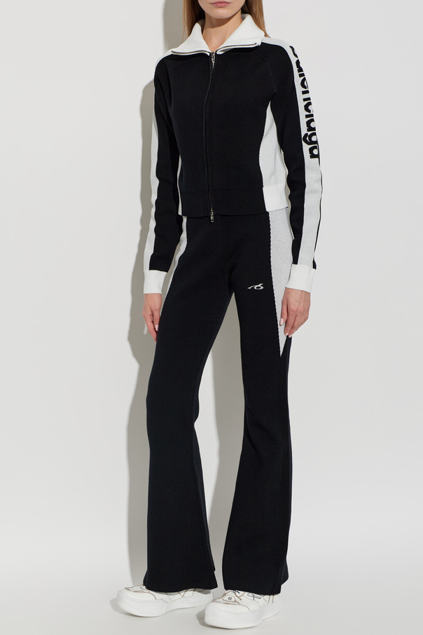 Balenciaga Logo cardigan