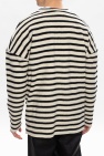 Raf Simons cream Striped sweater
