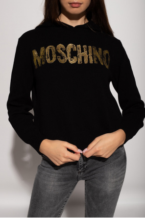 Moschino Cashmere colour hoodie