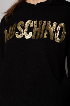 Moschino Cashmere colour hoodie