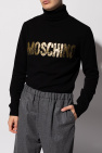 Moschino T-Shirt mit Raglanärmeln Schwarz