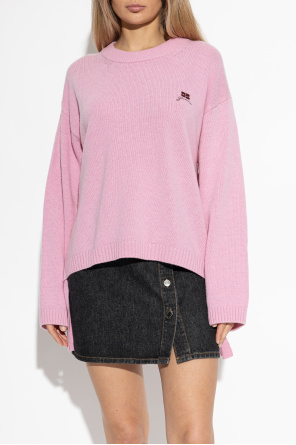 Ganni Jumper with side drawstrings