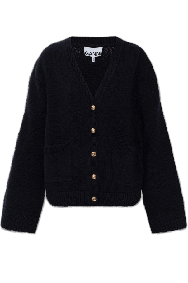 Oversized cardigan with pockets od Ganni