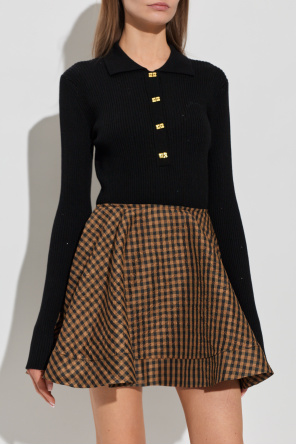 Ganni Top with shimmering sequins