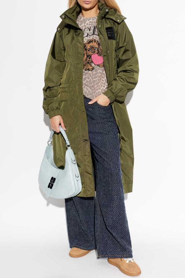 Ganni Pullover mit Tiermotiv