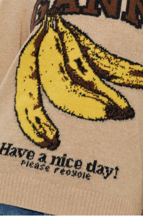 Ganni Sweater with logo