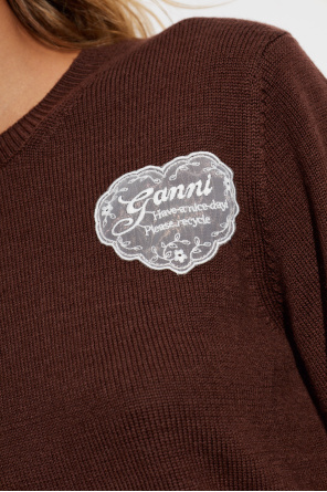 Ganni Wełniany sweter