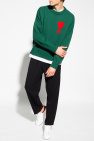 Ami Alexandre Mattiussi GREEN Sweater with logo