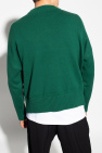 Ami Alexandre Mattiussi GREEN Sweater with logo