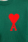 Ami Alexandre Mattiussi GREEN Sweater with logo