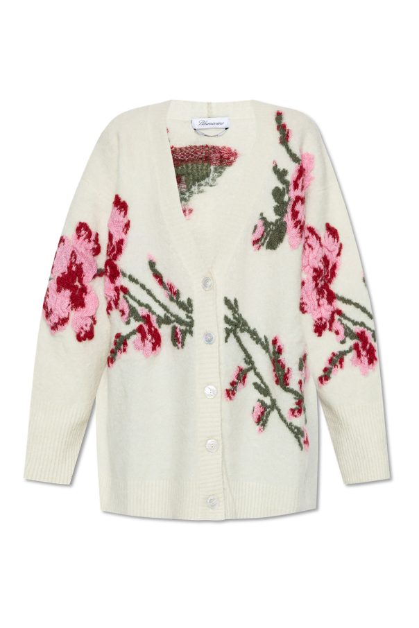 Blumarine Cardigan with embroidered pattern