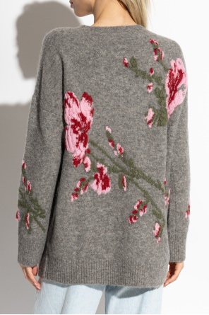 Blumarine Sweater with floral motif