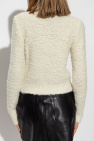 Blumarine cream Sweater with detachable collar
