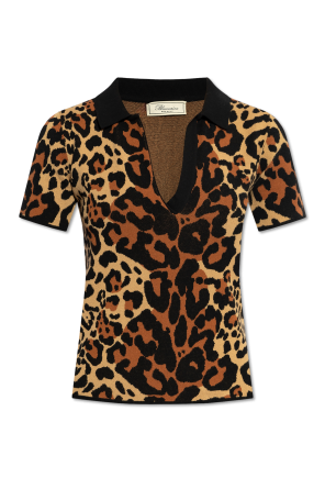 Animal Print Polo