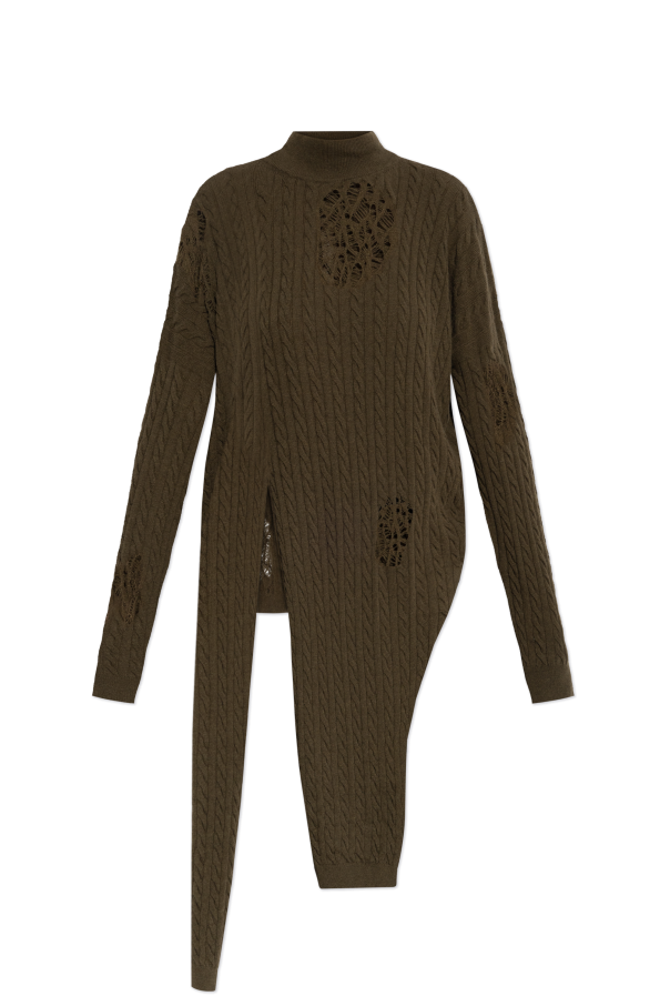 Sweater with a distressed effect od Blumarine