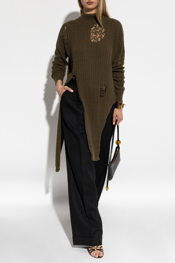 Blumarine Sweater with a distressed effect