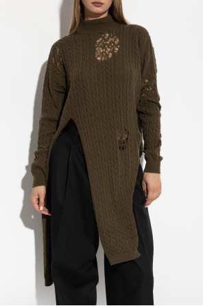 Blumarine Sweater with a distressed effect