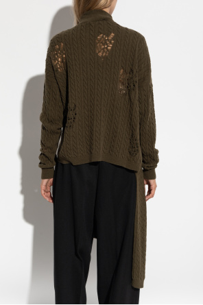 Blumarine Sweater with a distressed effect