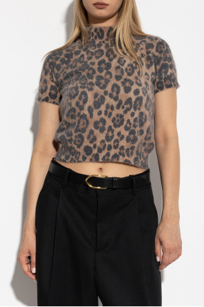 Blumarine Top with animal motif