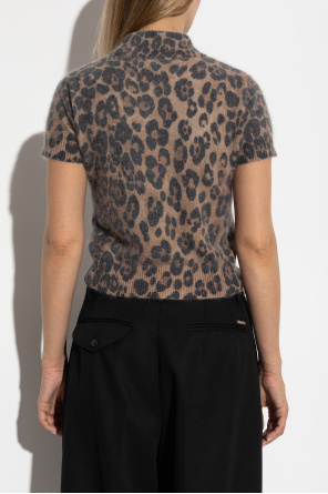 Blumarine Top with animal motif