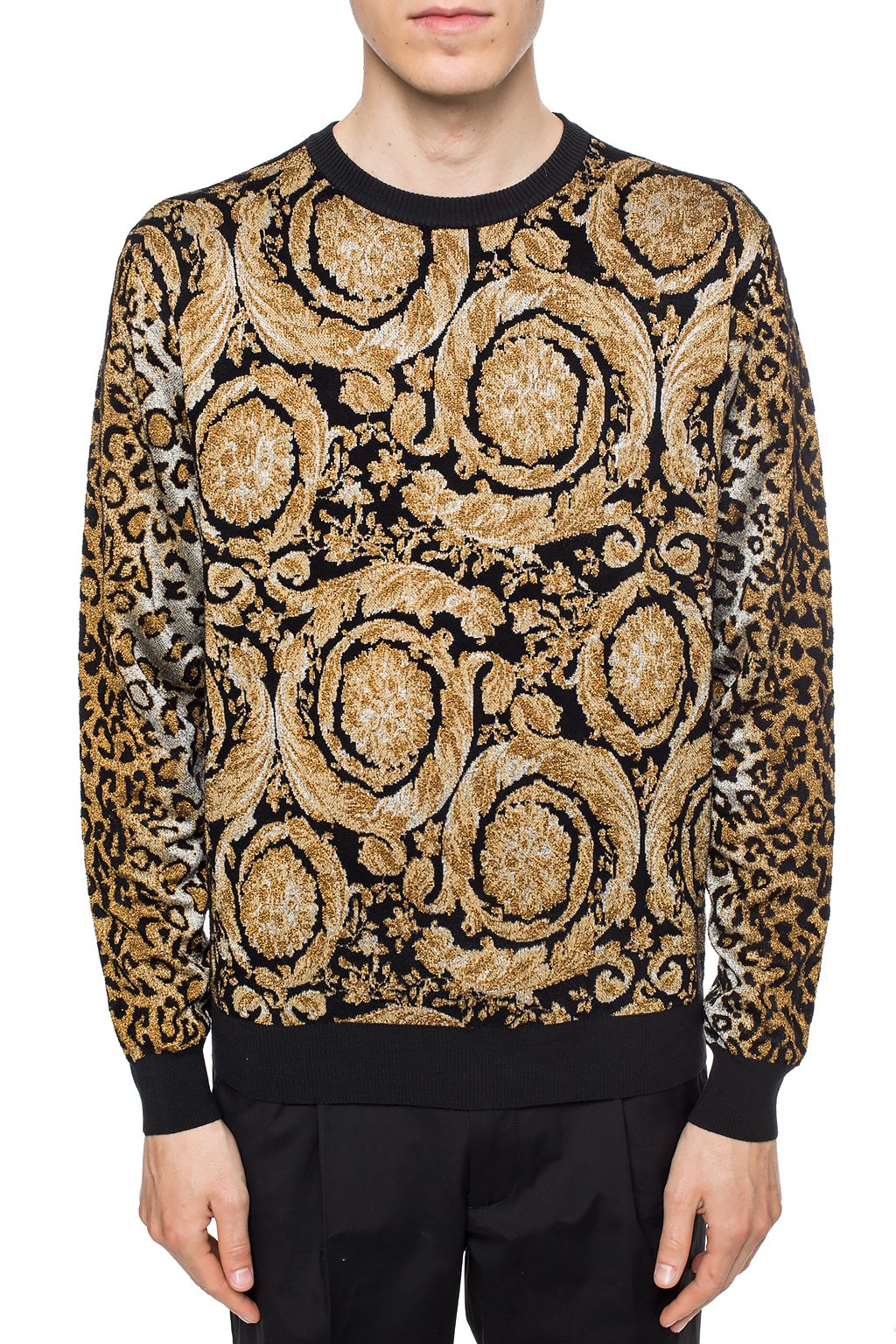 versace baroque sweater