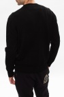 Versace BLACK Sweater with logo