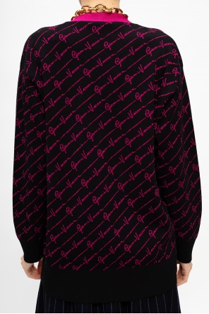 Versace Jacquard cardigan