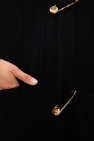 Versace BLACK Safety pin cardigan