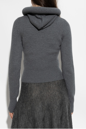 Alaïa Wool hoodie sweater