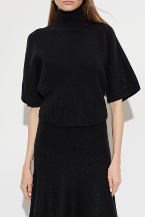 Alaïa Cashmere top with turtleneck