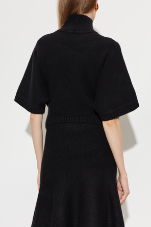 Alaïa Cashmere top with turtleneck