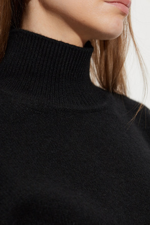 Alaïa Cashmere top with turtleneck