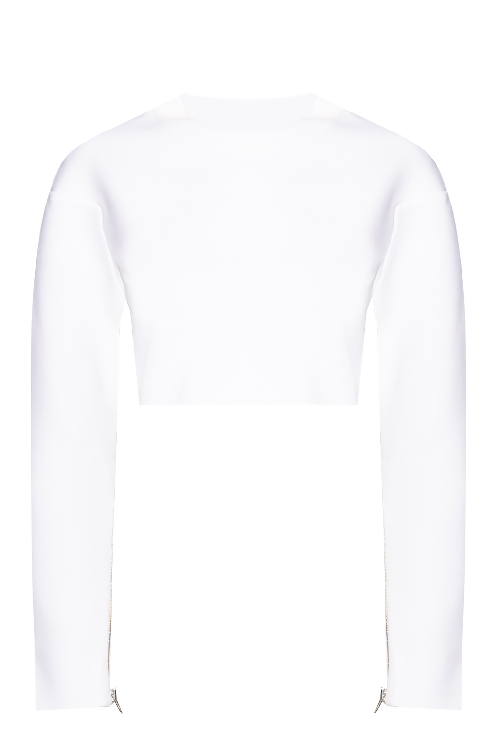 Alaia Crop top with long sleeves