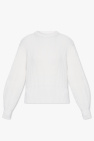 Alaïa cream Wool sweater