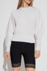 Alaïa cream Wool sweater