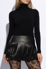 Alaïa BLACK Fitted sweater by Alaïa