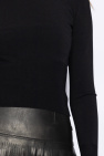 Alaïa BLACK Fitted sweater by Alaïa