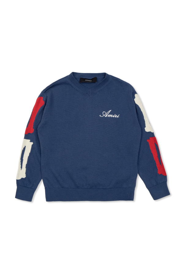 Sweater with logo od Amiri Kids