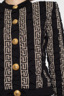 Balmain BLACK Cardigan with monogram